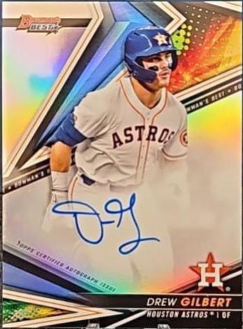 2022 Bowman's Best of Autographs Drew Gilbert [Refractor] #B22-DGI card