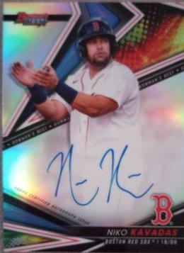 2022 Bowman's Best of Autographs Niko Kavadas #B22-NK card