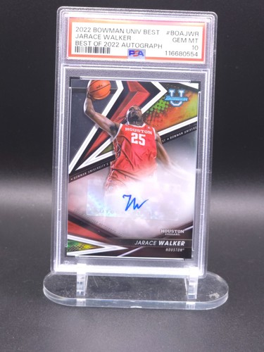 2022 Bowman University Best of Autographs Jarace Walker #BOA-JWR card
