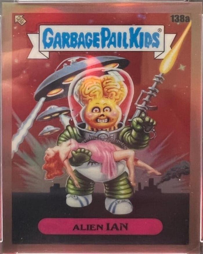 2022 Chrome ALIEN IAN [Rose Gold] #138a card