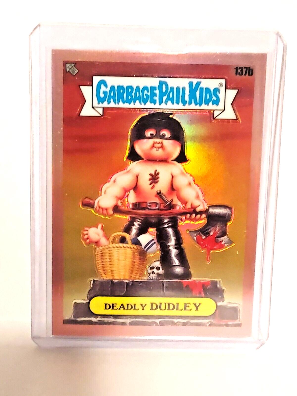 2022 Chrome DEADLY DUDLEY [Rose Gold] #137b card