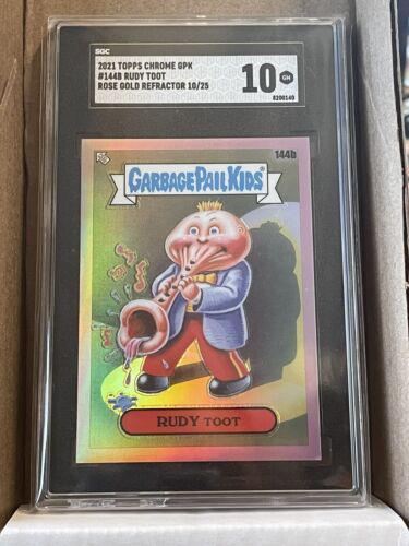 2022 Chrome RUDY TOOT [Rose Gold] #144b card