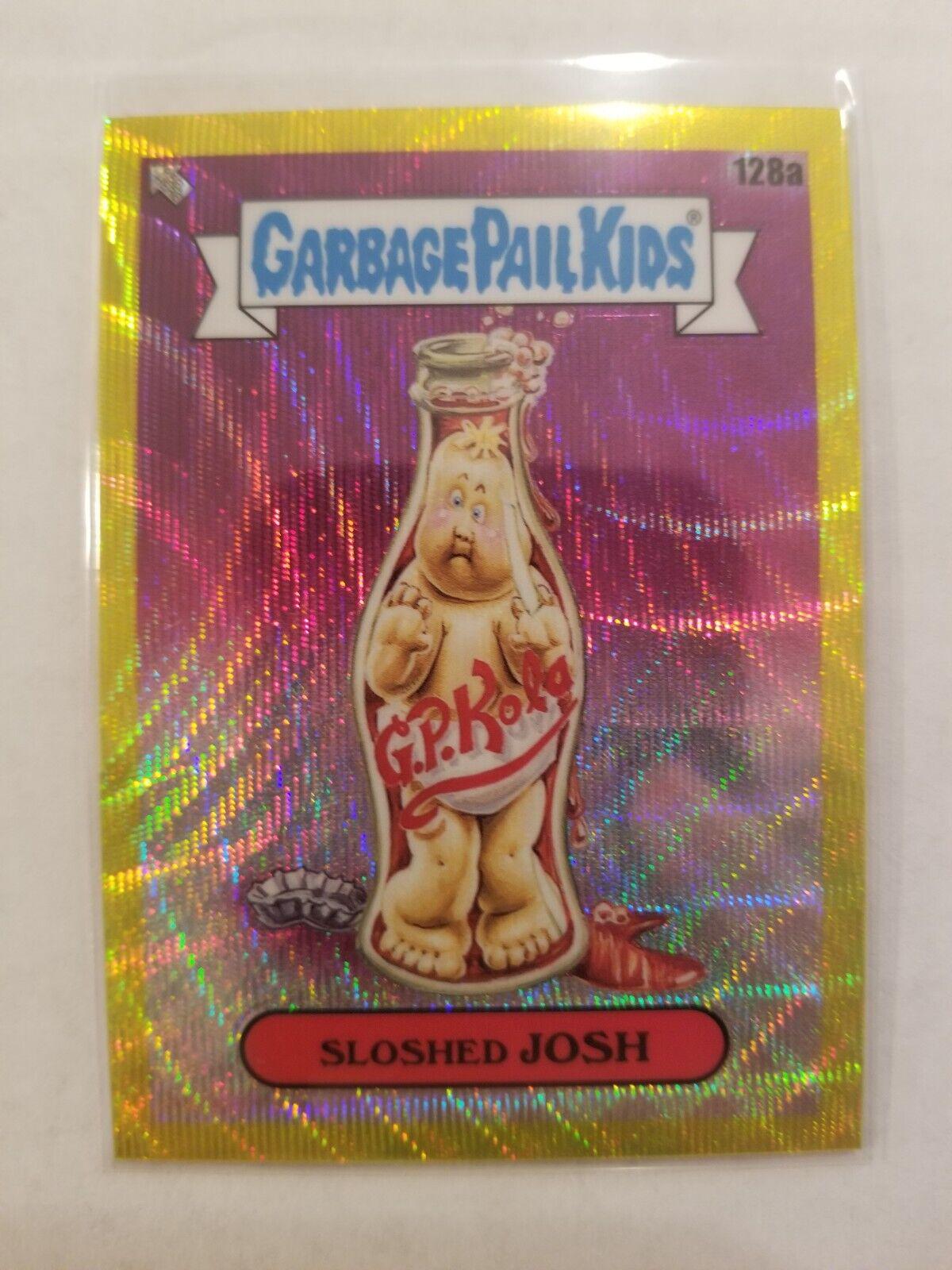 2022 Chrome SLOSHED JOSH [Yellow Wave] #128a card