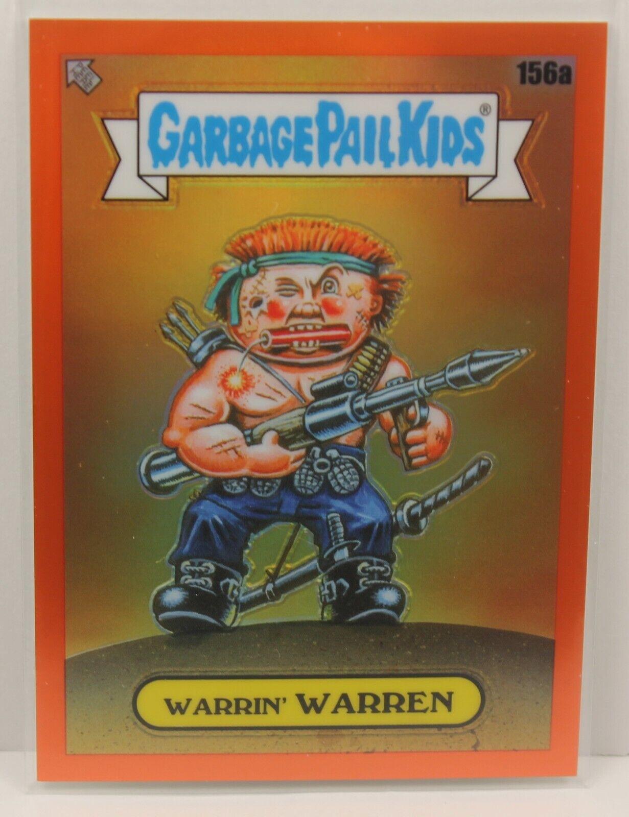 2022 Chrome WARRIN' WARREN [Orange] #156a card