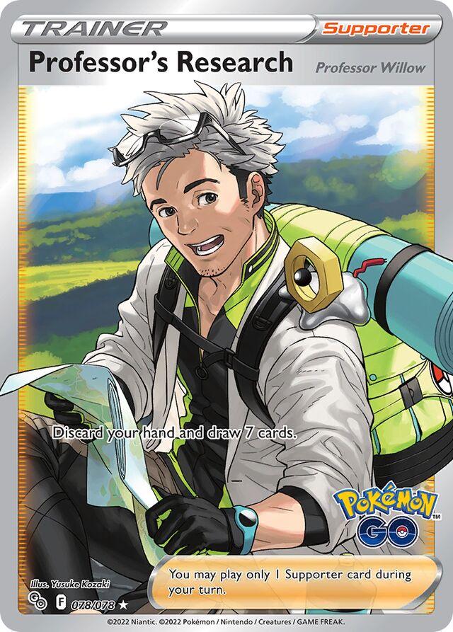 2022 Go Professor's Research: Professor Willow #78 card