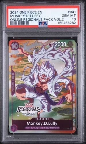 2022 Japanese Promo Monkey.D.Luffy #P-041 card