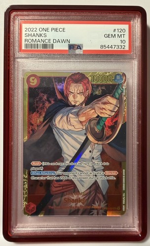 2022 Japanese Romance Dawn Shanks #OP01-120 card