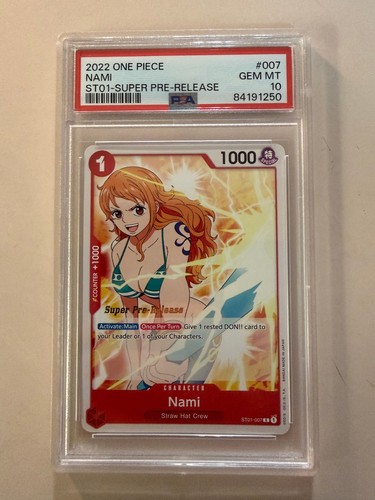 2022 Japanese Starter Deck 1: Straw Hat Crew Nami #ST01-007 card