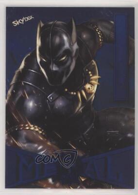 2022 Metal Universe Spider-Man Black Panther #11 card