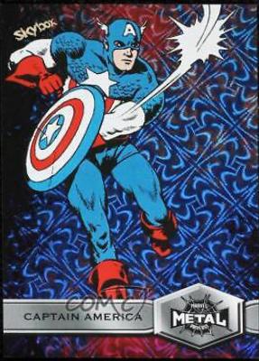 2022 Metal Universe Spider-Man Captain America [Grandiose] #116 card