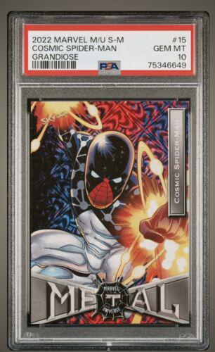 2022 Metal Universe Spider-Man Cosmic Spider-Man [Grandiose] #15 card
