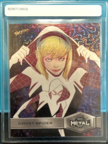 2022 Metal Universe Spider-Man Ghost-Spider [Grandiose] #128 card