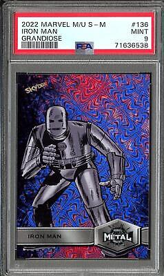 2022 Metal Universe Spider-Man Iron Man [Grandiose] #136 card