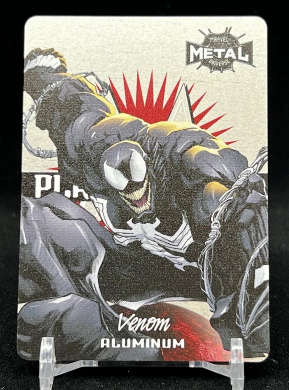 2022 Metal Universe Spider-Man Planet Metal Venom #16 card
