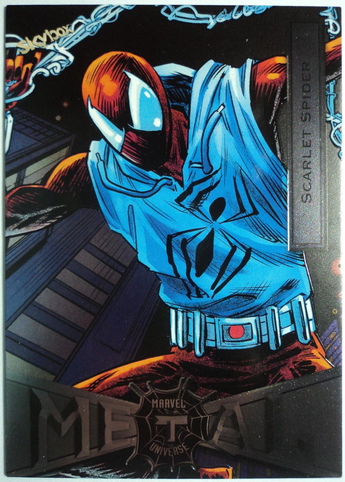 2022 Metal Universe Spider-Man Scarlet Spider #71 card