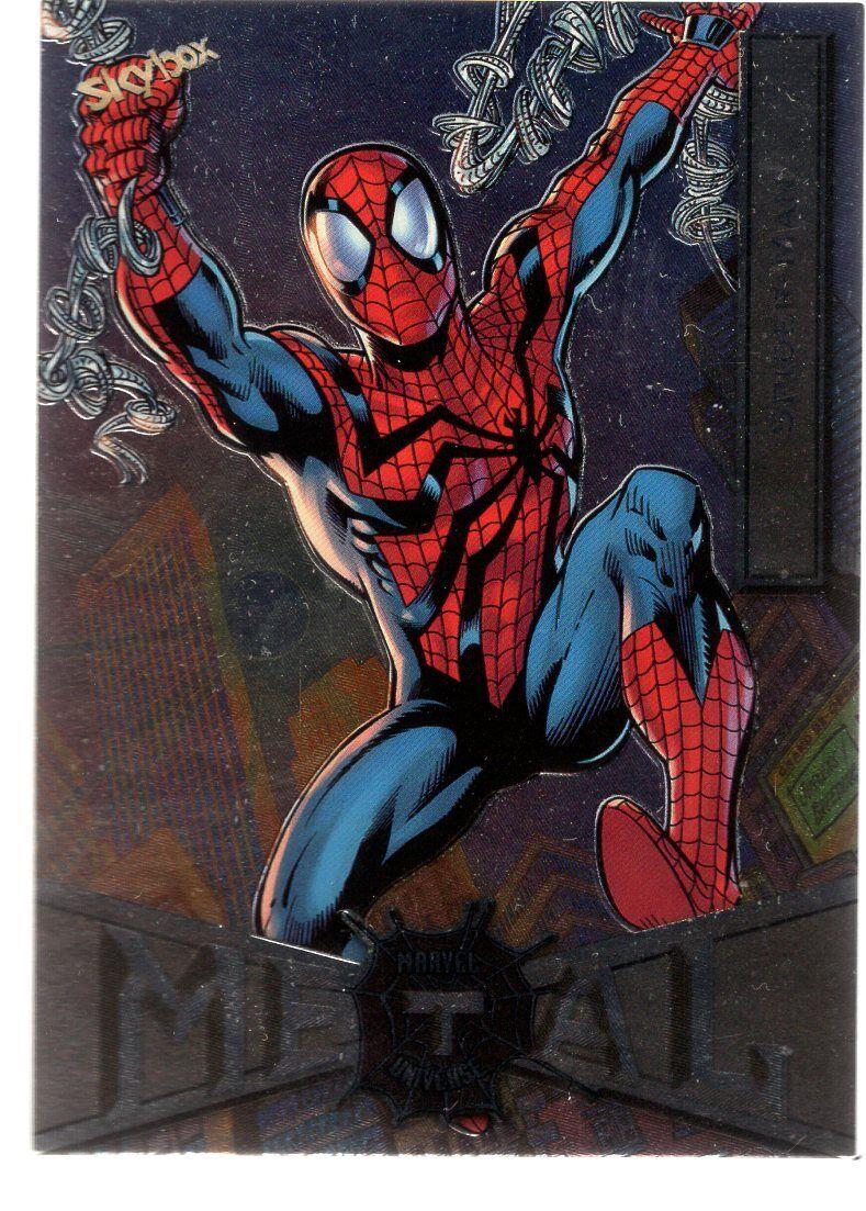 2022 Metal Universe Spider-Man Spider-Man #64 card