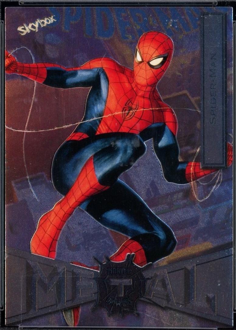 2022 Metal Universe Spider-Man Spider-Man #76 card