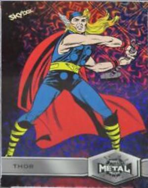 2022 Metal Universe Spider-Man Thor [Grandiose] #189 card