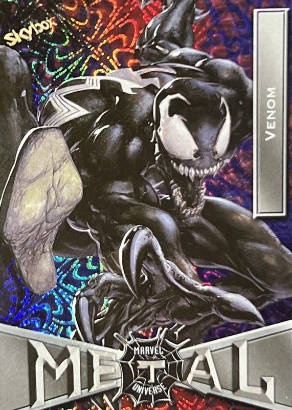 2022 Metal Universe Spider-Man Venom [Grandiose] #93 card
