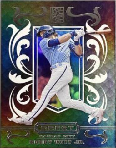 2022 Panini Capstone Crest Bobby Witt Jr. #C-6 card