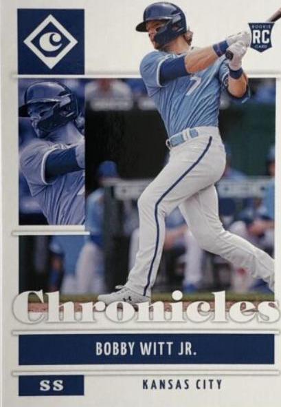 2022 Panini Chronicles Bobby Witt Jr. #26 card