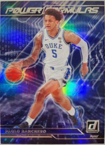 2022 Panini Chronicles Draft Picks Power Formulas Paolo Banchero #PF-PAO card