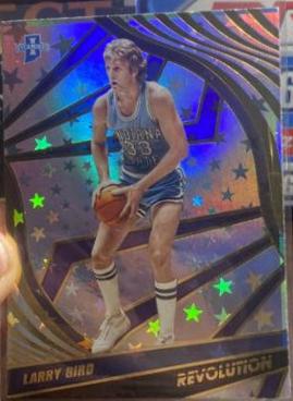 2022 Panini Chronicles Draft Picks Revolution Larry Bird [Astro] #99 card