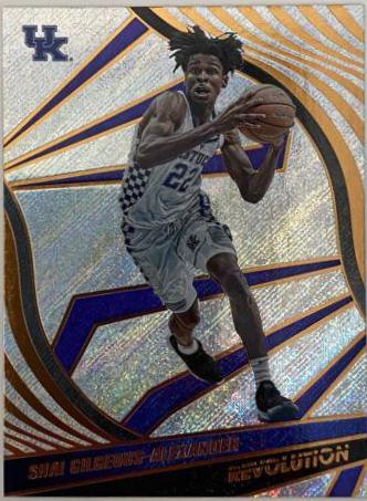 2022 Panini Chronicles Draft Picks Revolution Shai Gilgeous Alexander #92 card