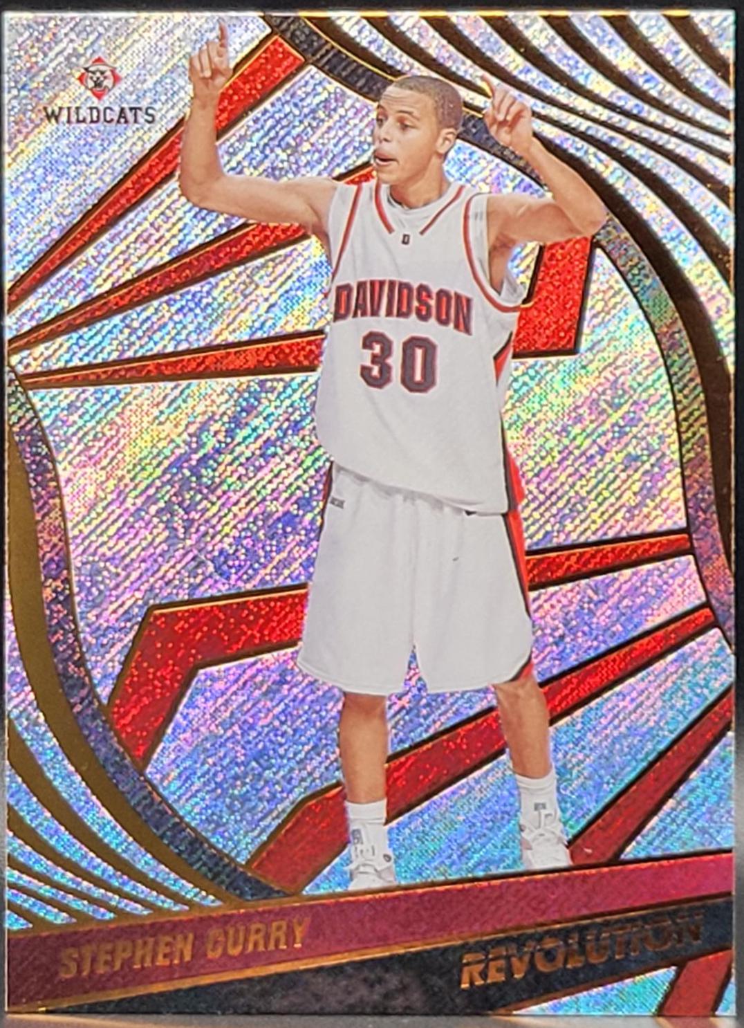 2022 Panini Chronicles Draft Picks Revolution Stephen Curry #83 card