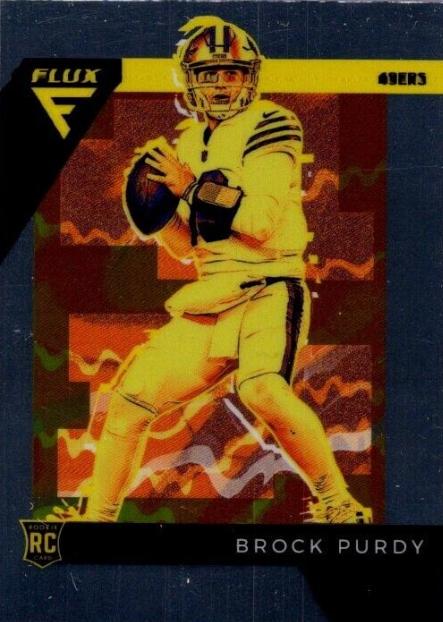 2022 Panini Chronicles Flux Rookies Brock Purdy #FX-2 card