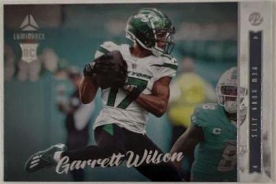 2022 Panini Chronicles Luminance Garrett Wilson #217 card