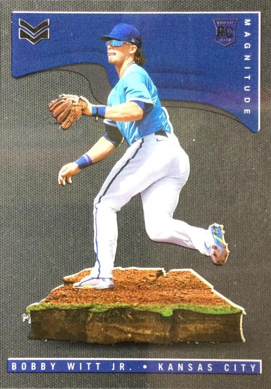 2022 Panini Chronicles Magnitude Bobby Witt Jr. #15 card