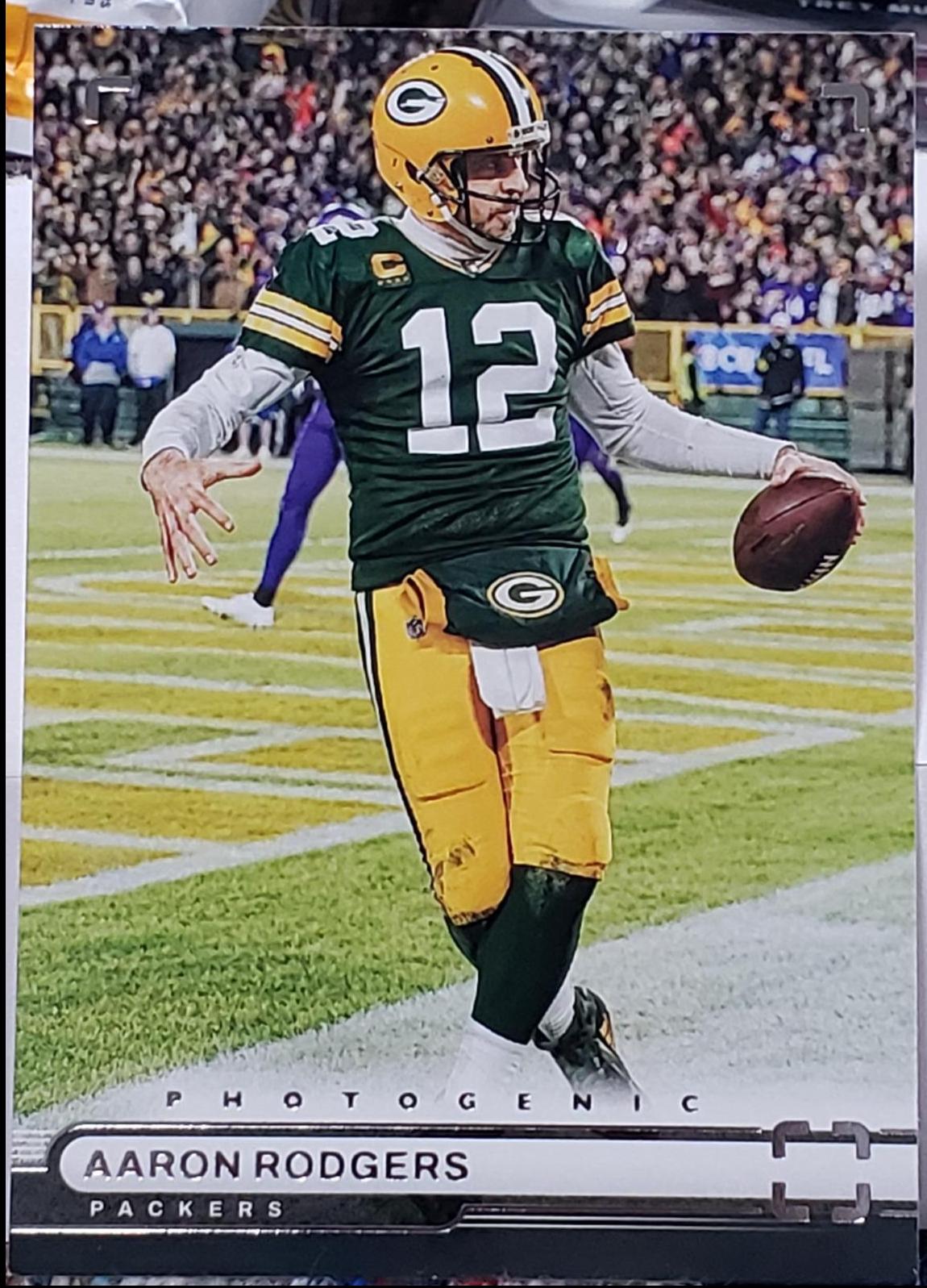 2022 Panini Chronicles Photogenic Aaron Rodgers #PH-23 card