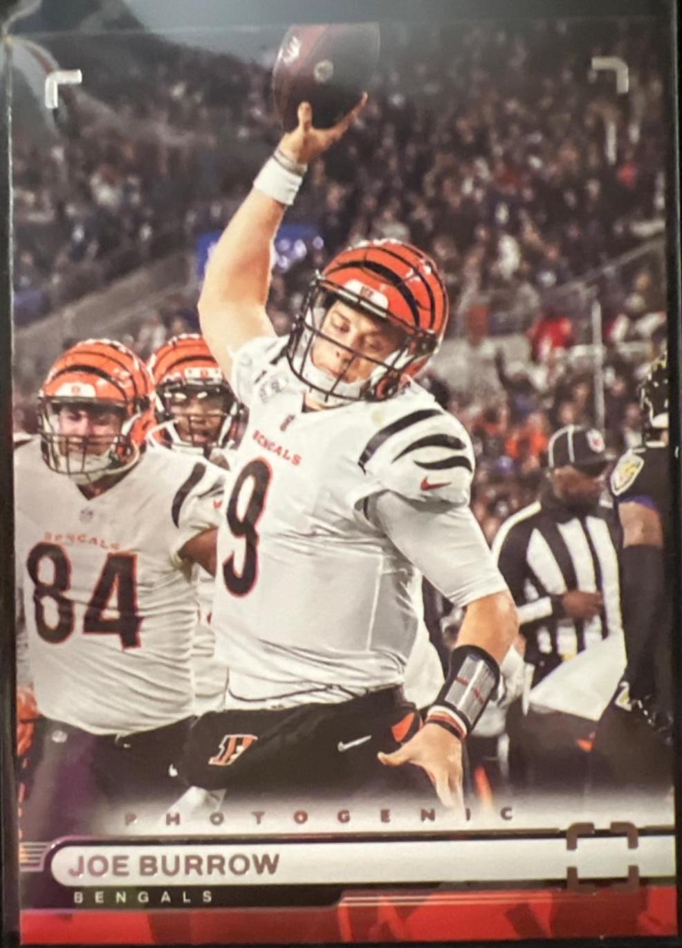 2022 Panini Chronicles Photogenic Joe Burrow #PH-2 card
