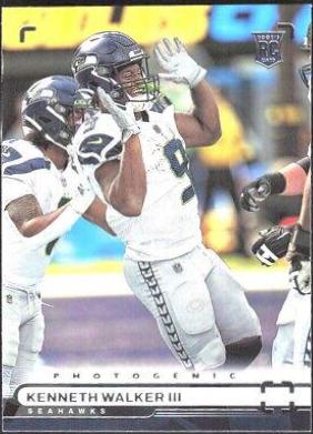 2022 Panini Chronicles Photogenic Kenneth Walker III #PH-37 card