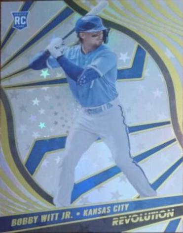 2022 Panini Chronicles Revolution Bobby Witt Jr. [Astro] #92 card
