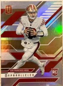 2022 Panini Chronicles Unparalleled Brock Purdy #UNP-4 card