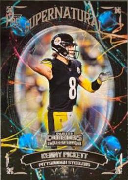 2022 Panini Contenders Supernatural Kenny Pickett #SN-KPI card
