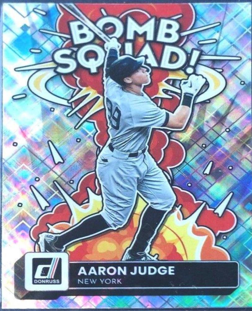 2022 Panini Donruss Bomb Squad Aaron Judge [Diamond] #BS-6 card