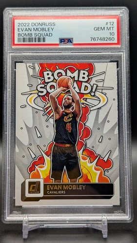 2022 Panini Donruss Bomb Squad Evan Mobley #12 card