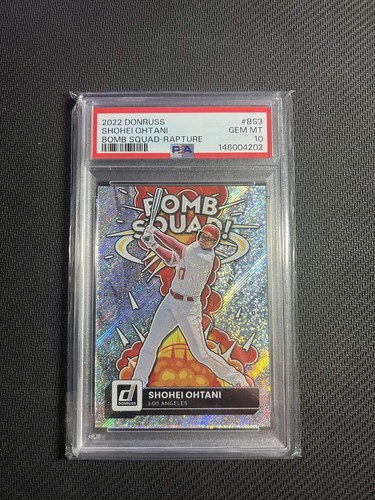 2022 Panini Donruss Bomb Squad Shohei Ohtani [Rapture] #BS-3 card