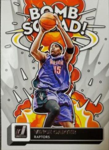 2022 Panini Donruss Bomb Squad Vince Carter #18 card