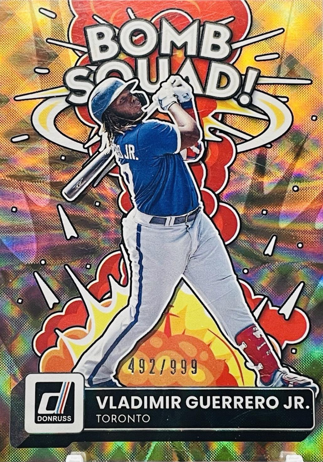 2022 Panini Donruss Bomb Squad Vladimir Guerrero Jr. #BS-2 card