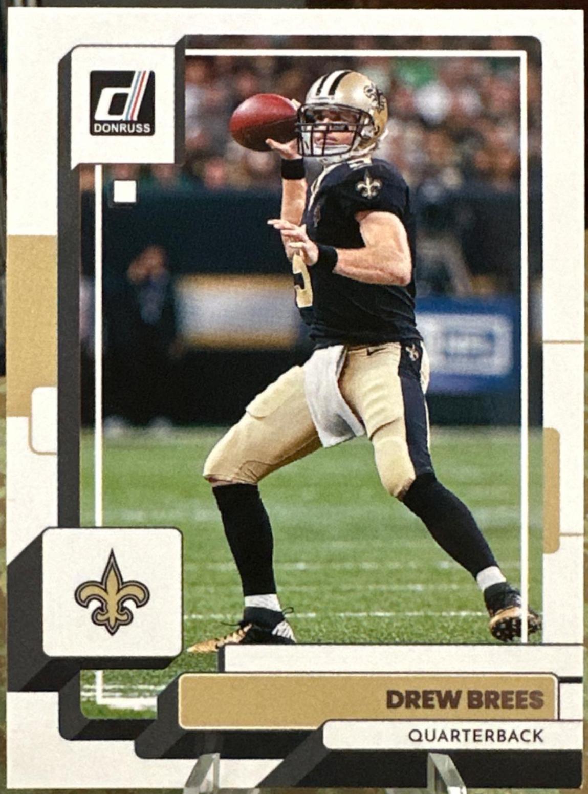 2022 Panini Donruss Drew Brees #251 card