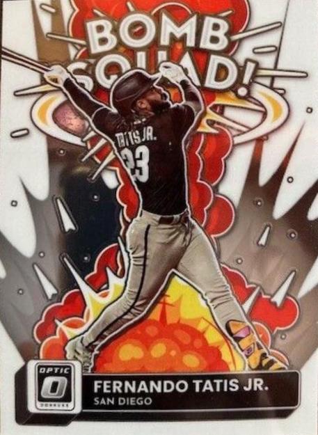 2022 Panini Donruss Optic Bomb Squad Fernando Tatis Jr. #BS-5 card