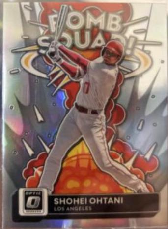 2022 Panini Donruss Optic Bomb Squad Shohei Ohtani [Holo] #BS-3 card