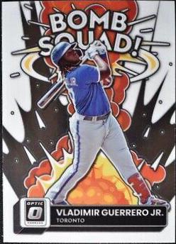 2022 Panini Donruss Optic Bomb Squad Vladimir Guerrero Jr. #BS-2 card