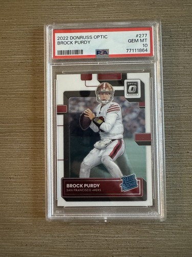 2022 Panini Donruss Optic Brock Purdy #277 card