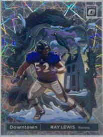 2022 Panini Donruss Optic Downtown Ray Lewis #DT-RL card