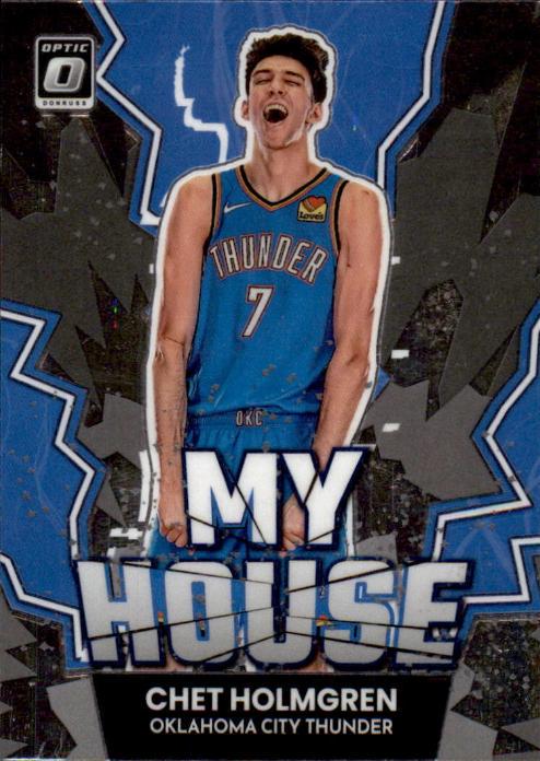 2022 Panini Donruss Optic My House Chet Holmgren #8 card